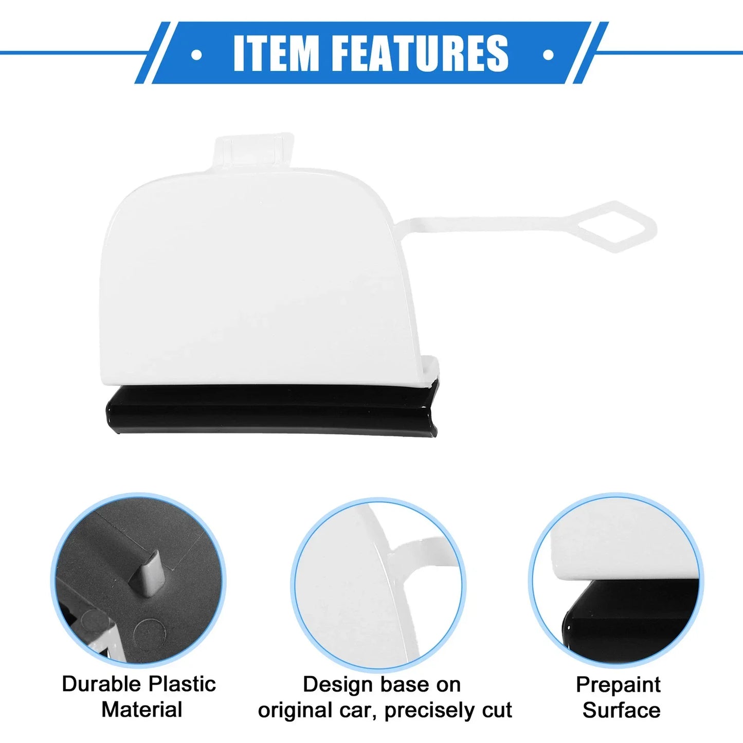 Front Bumper Tow Hook Eye Cover for Mercedes-Benz E-Class W213 (2017-2023)