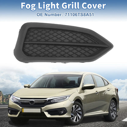 Front Right Fog Light Grill for Honda Civic (2014-2015) - 1 x Piece