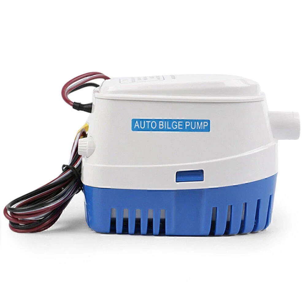 24V 600GPH Submersible Bilge Pump for Marine Boat & RV