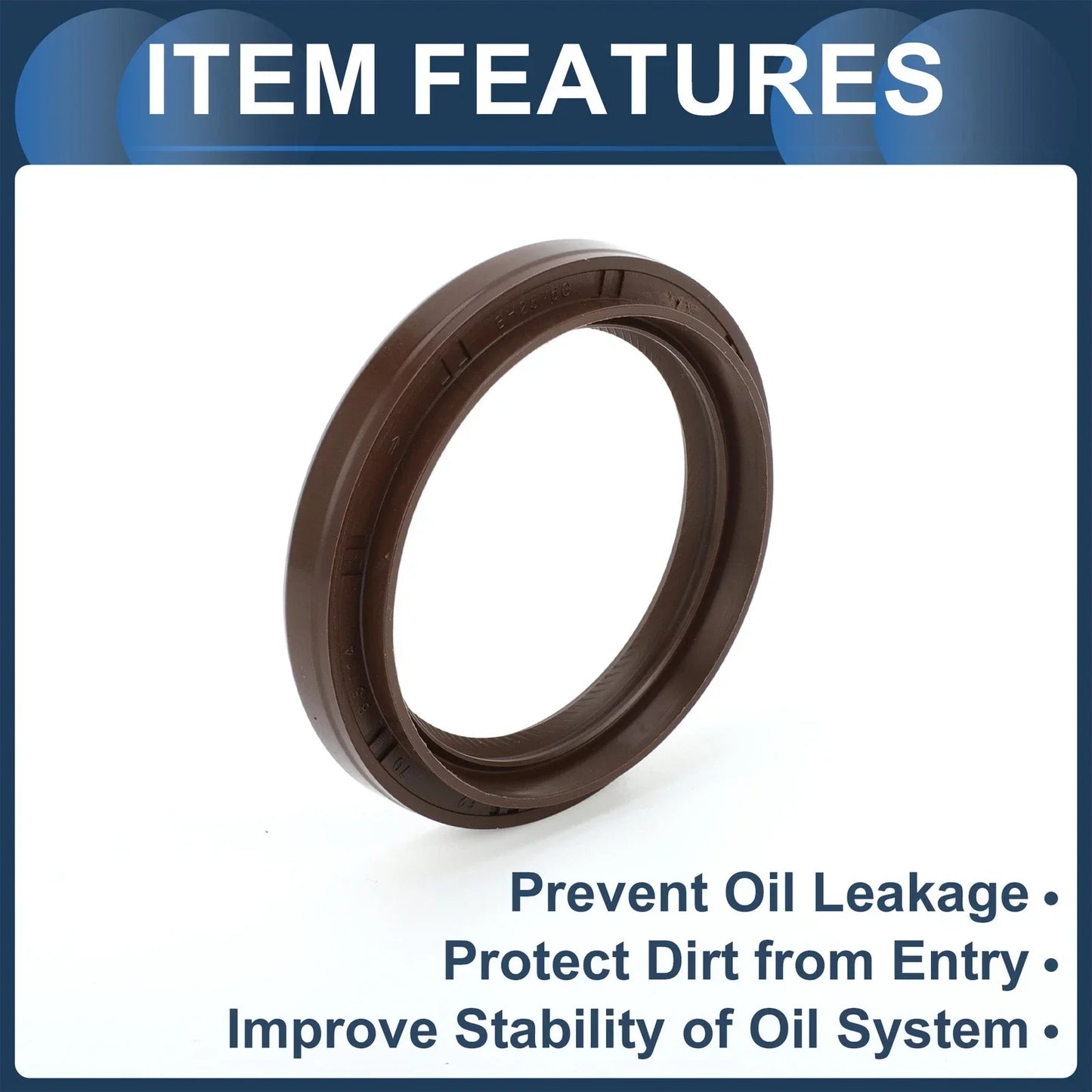 Front Crankshaft Oil Seal for Lexus LX 450 1996-1998 4.5L (1996-1998)
