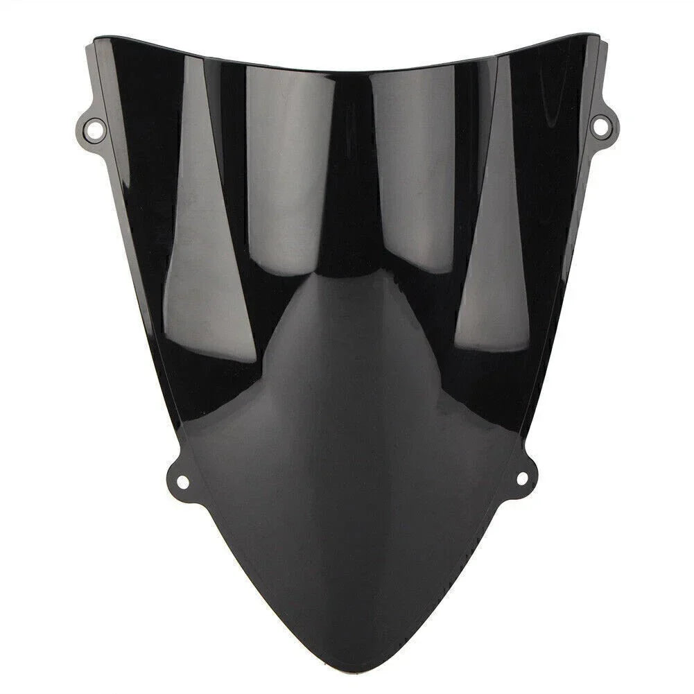 Double Bubble Windshield for Kawasaki Ninja 250R EX250 (2008-2012) Black