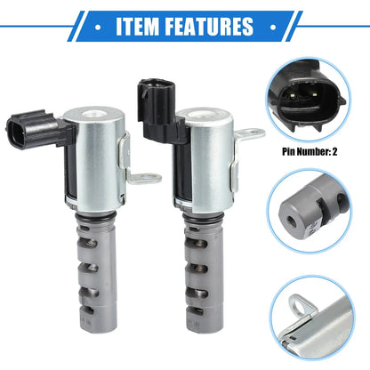 2 x Variable Valve Timing Solenoids for Lexus RX350 3.5L V6 (2007-2012)