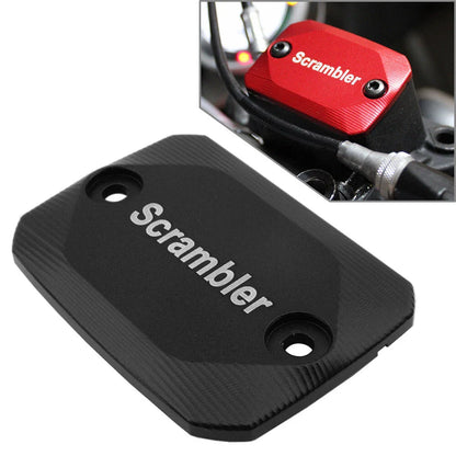 Black Front Brake Clutch Reservoir Oil Pump Cap for Ducati Scrambler (18-20)