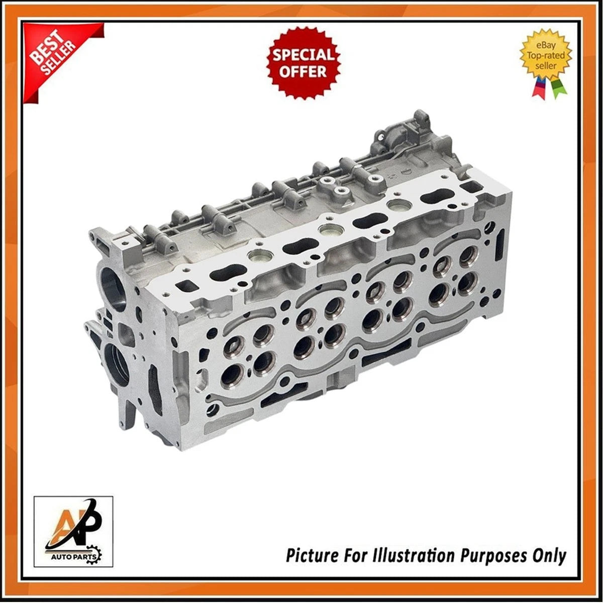 Cylinder Head Bare for Citroen Boxer 2.0 Euro 6 (2014–2023)