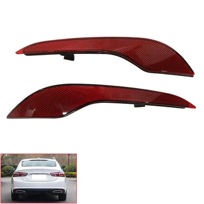 Left & Right Rear Bumper Reflectors for Chevrolet Malibu (2019-2021)