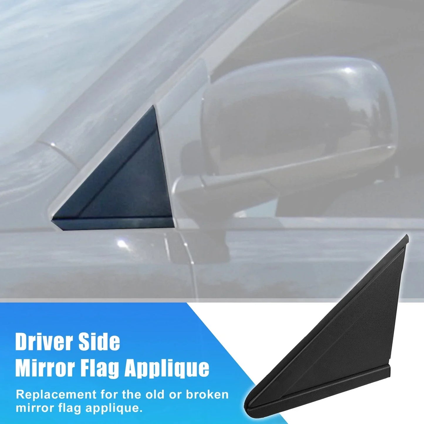 Mirror Flag Applique Left for Dodge Grand Caravan (2011-2020)