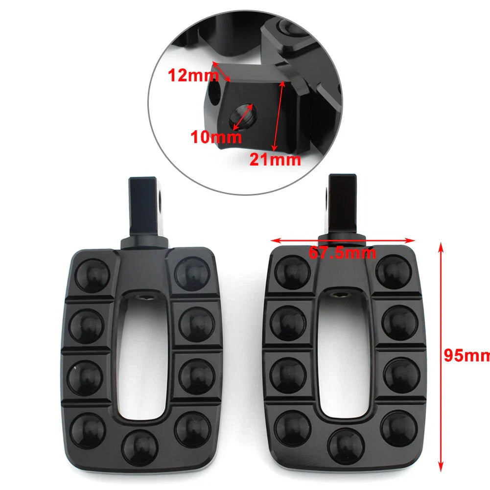 Front Foot Pegs Non-slip for BMW R18 R18 B Classic (2021-2023)