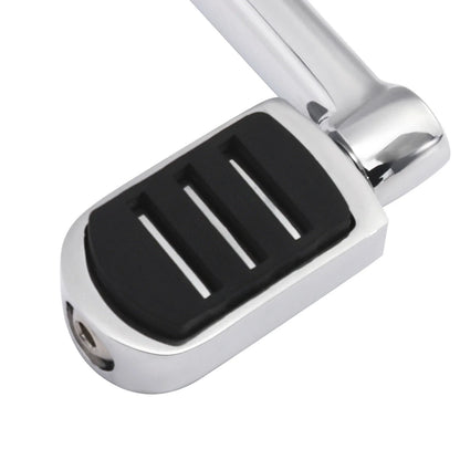 Chrome Left Heel Shift Lever & Shifter Pegs for Harley Softail (1986-2017)