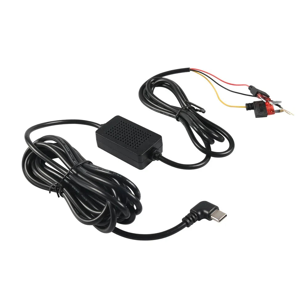 Universal Type C Hardwire Kit Fuse 12/24V to 5V for Car DVR