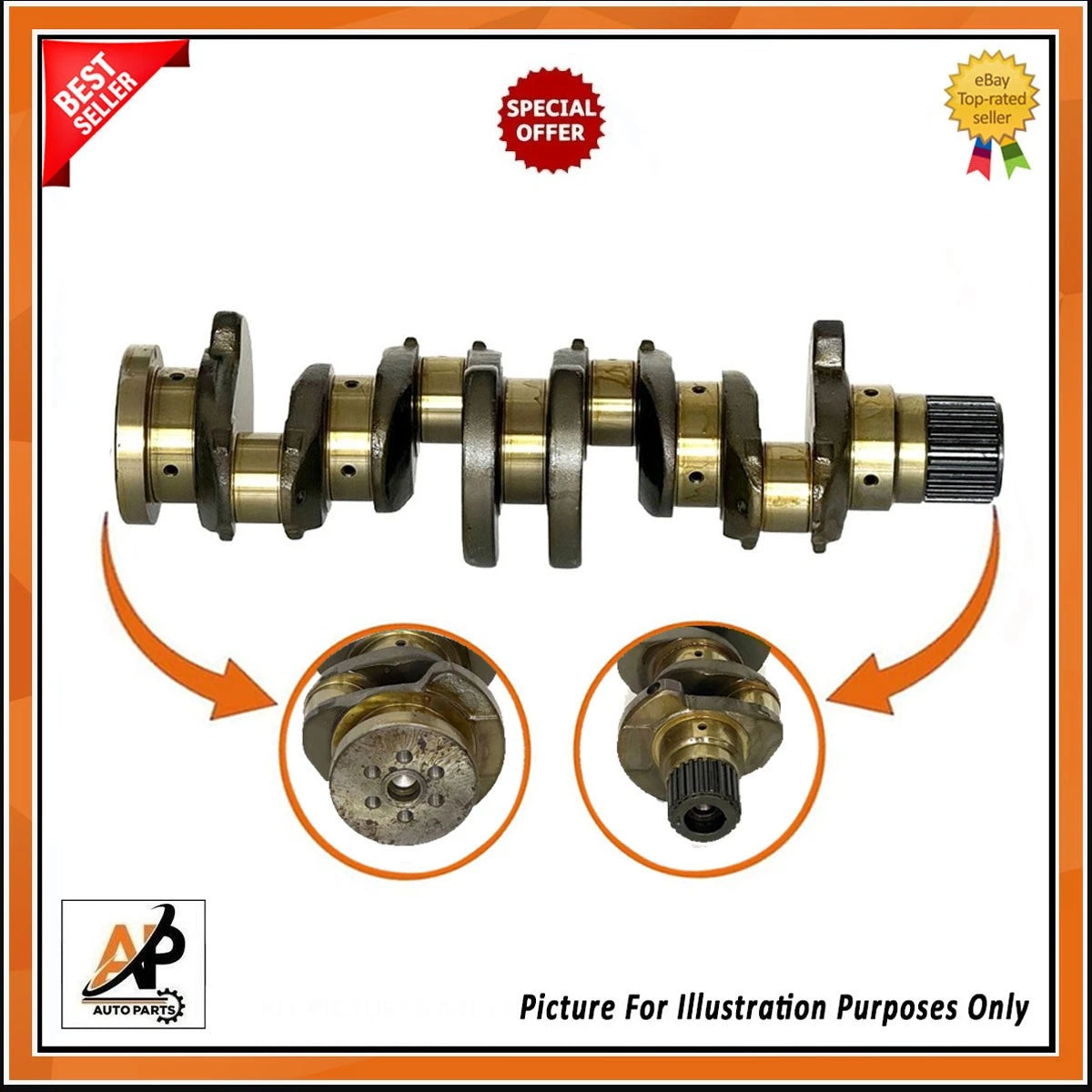 Crankshaft Replacement for Fiat Ducato 2.8D 2.8TDI (1982–1994)
