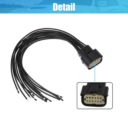 2 x Halogen Headlight Wire Harness Connectors for Dodge Charger (2011-2023)