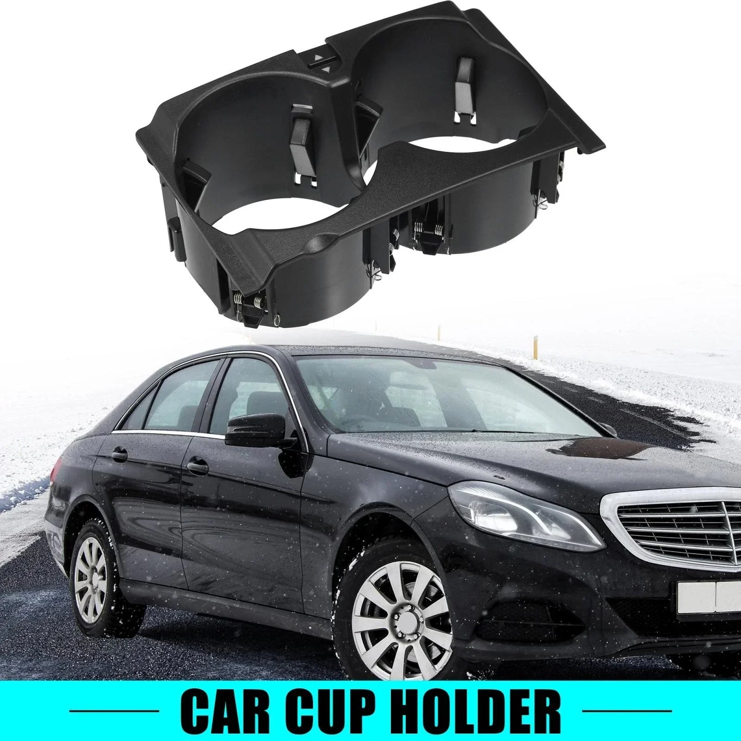 Car Cup Holder for Mercedes-Benz A-Class (2013-2018) - Front Seat Water Bottle Holder