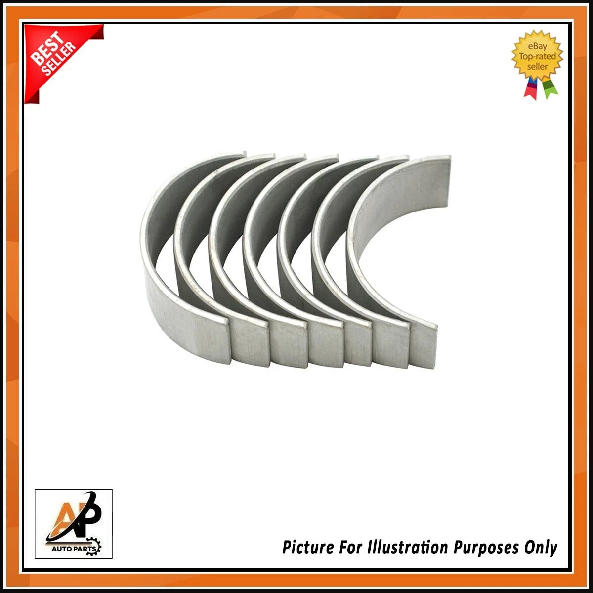 Crankshaft Main and Con Rod Bearings Set STD for Mazda 3 6 CX-5 (2007–2021)