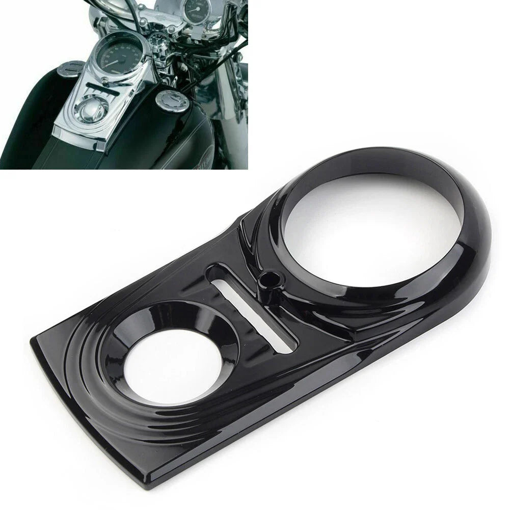Dash Panel Insert Cover Cap for Harley Softail FLSTC Street Glide