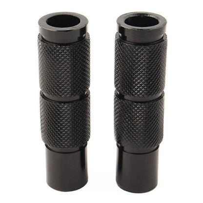 CNC Black Rear Foot Pegs for Universal Motorcycle