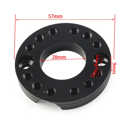 M28 Carb Adjuster Inlet Manifold Spinner Plate for Pit Dirt Bike Blue