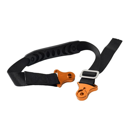 Adjustable Motorcycle Universal Rear Seat Rescue Sling Strap Pull Belt