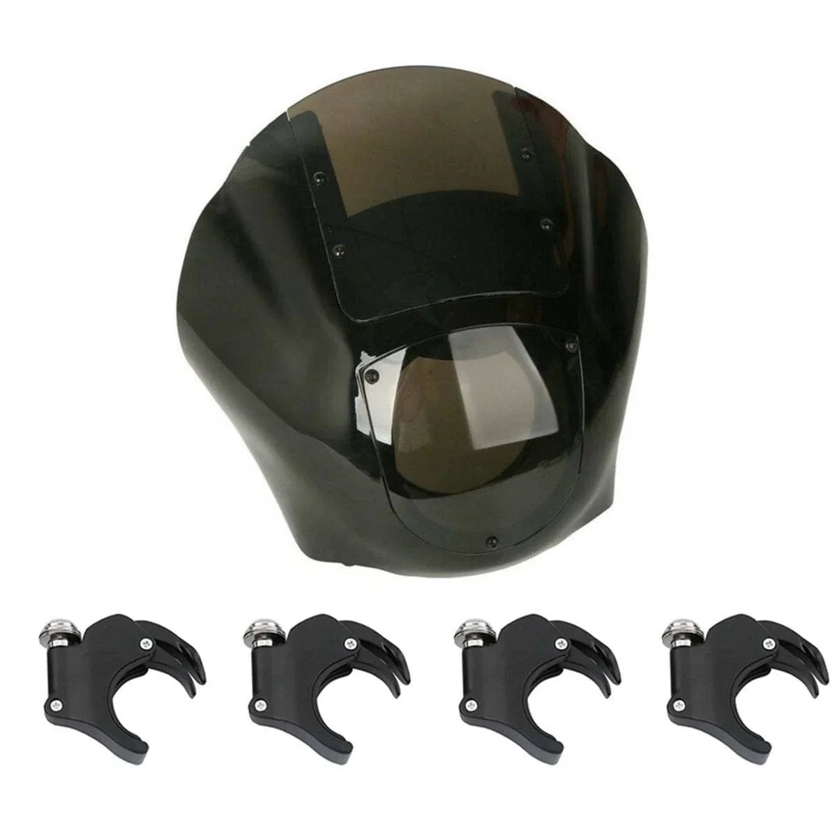 Quarter Fairing Windshield 49mm Clamps for Harley Dyna Sportster XL1200X