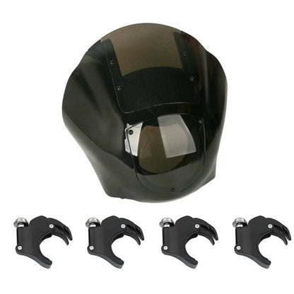 Quarter Fairing Windshield 49mm Clamps for Harley Dyna Sportster XL1200X