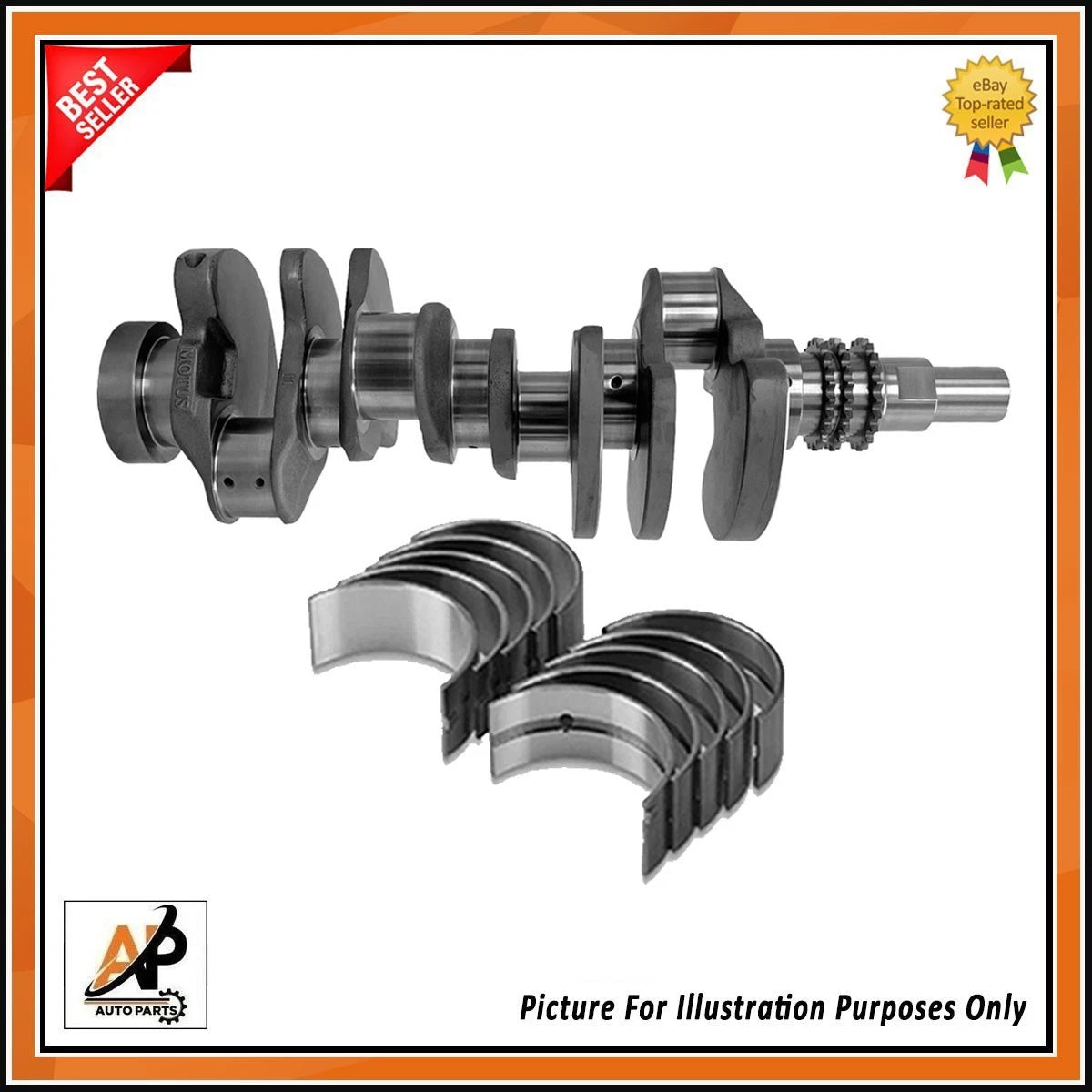 Crankshaft Upgrade with Bearings for Land Rover Range Rover Vogue (2013–2022)