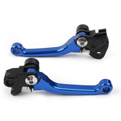 Blue CNC Aluminum Brake Clutch Levers for RMZ450 (2005-2022)