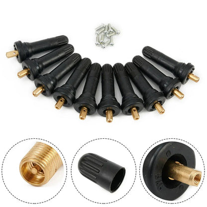 TPMS Sensor Valve / 10 Pcs / Tyre Pressure Monitor for Ford Fiesta Van