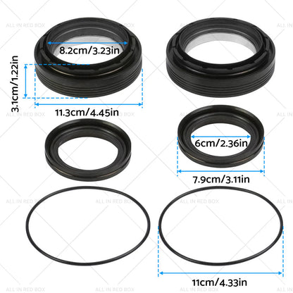 Front Axle & Tube Seal Kit for Ford F250 F350 F450 (1998-2004)