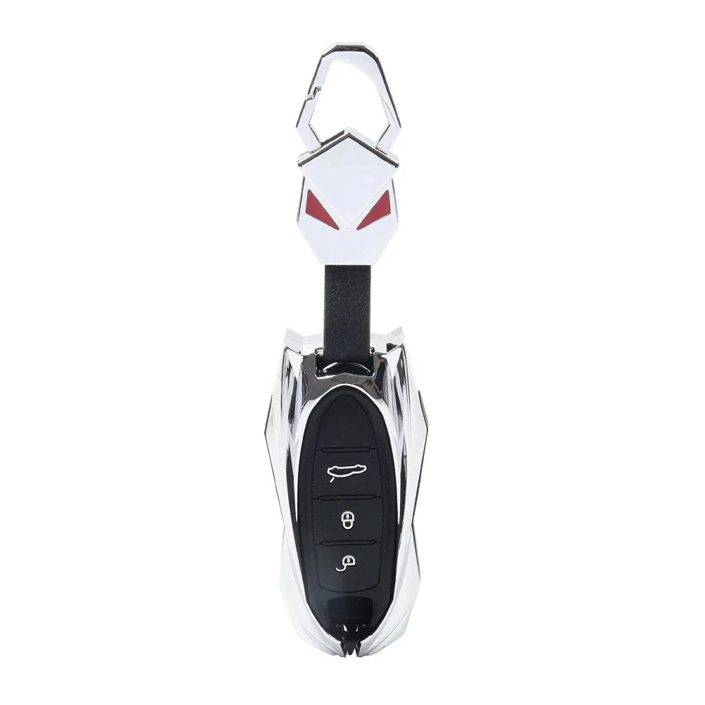 3 x Button Remote Key Fob Case Shell for Porsche Carrera 911 (2012-2019)