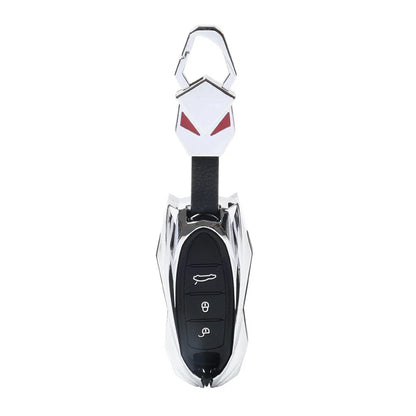 3 x Button Remote Key Fob Case Shell for Porsche Carrera 911 (2012-2019)