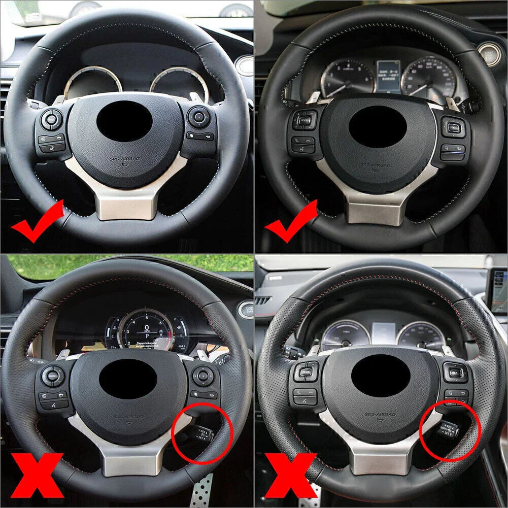 Blue Gear Shifter Paddle Extensions for Lexus RC NX IS (2015-2023)