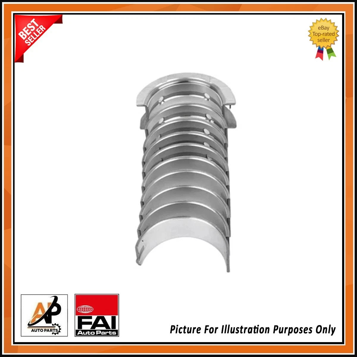 Crankshaft Main Bearings Replacement for BMW 1 Series 2.0D (2007–2019)