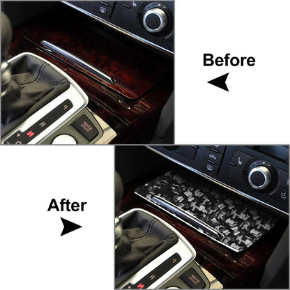 Cigarette Lighter Storage Box Panel Cover Trim for Audi A6 (2005-2011)