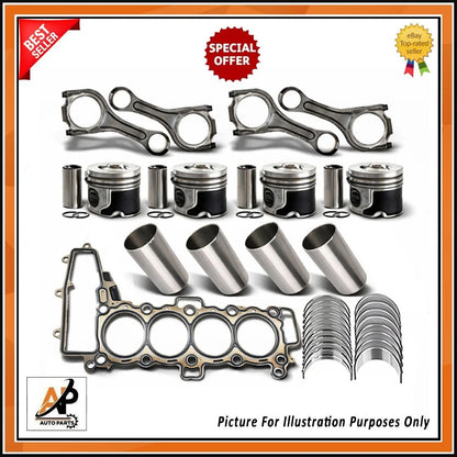 Engine Piston with Rings Replacement for Land Rover 204DTA Ingenium 2.0 (2000–2018)