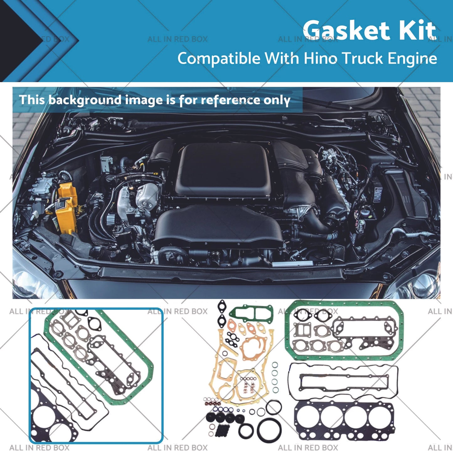 Full Overhaul Gasket Kit for Hino Truck Engine (N04C N04CT)