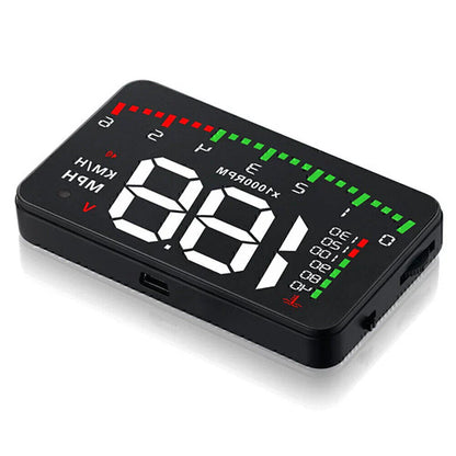 3.5" HUD Head Up Display OBD II Speedometer for A900