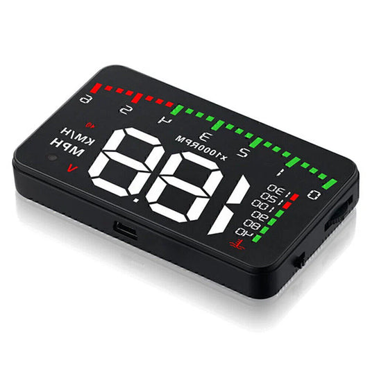 3.5" HUD Head Up Display OBD II Speedometer for A900