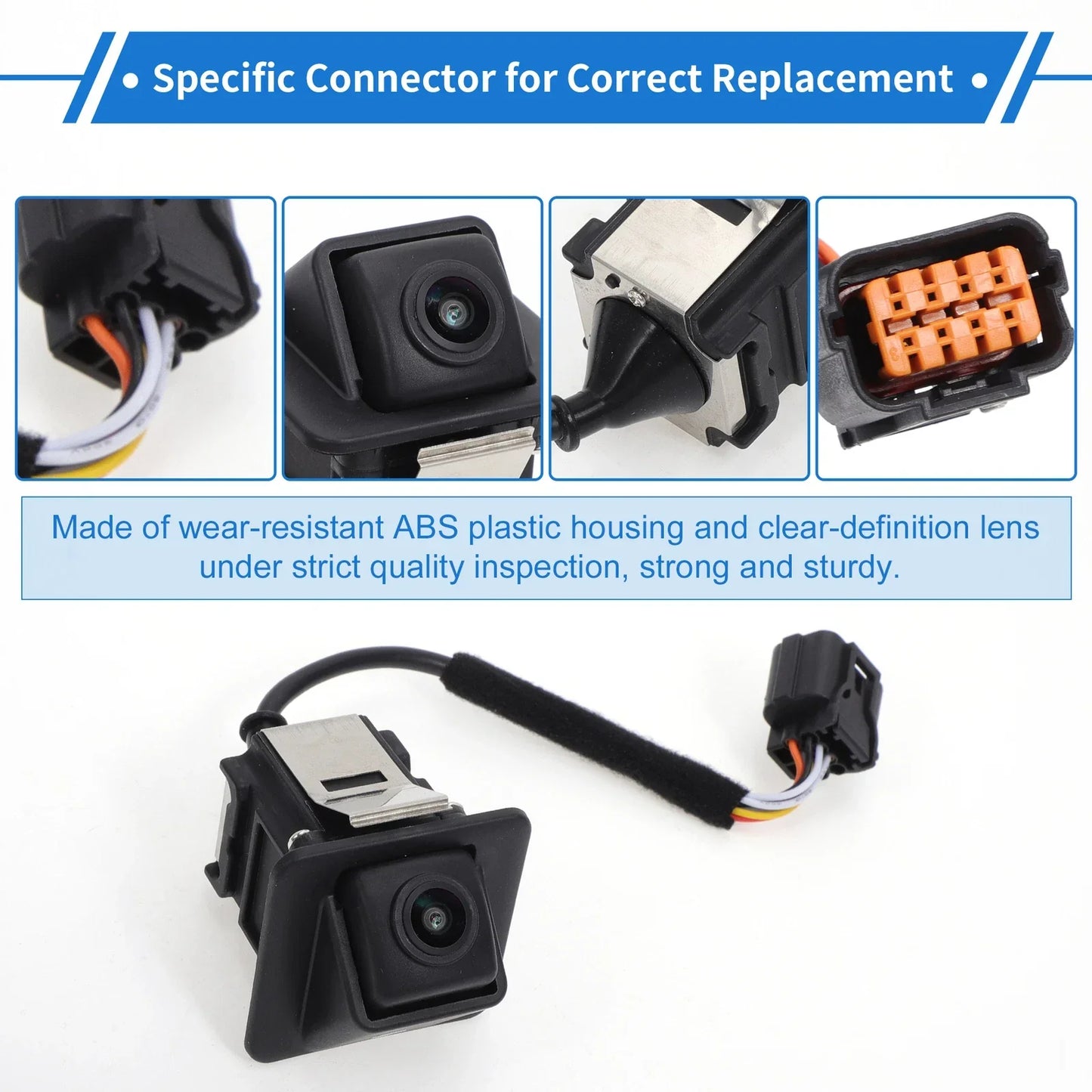 Rear View Camera 120-180° for Hyundai I40 (2011-2014)