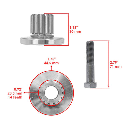 Deck Spindle 48 Inch for Exmark Lazer Z LZAS20BV484 (2005–2005)