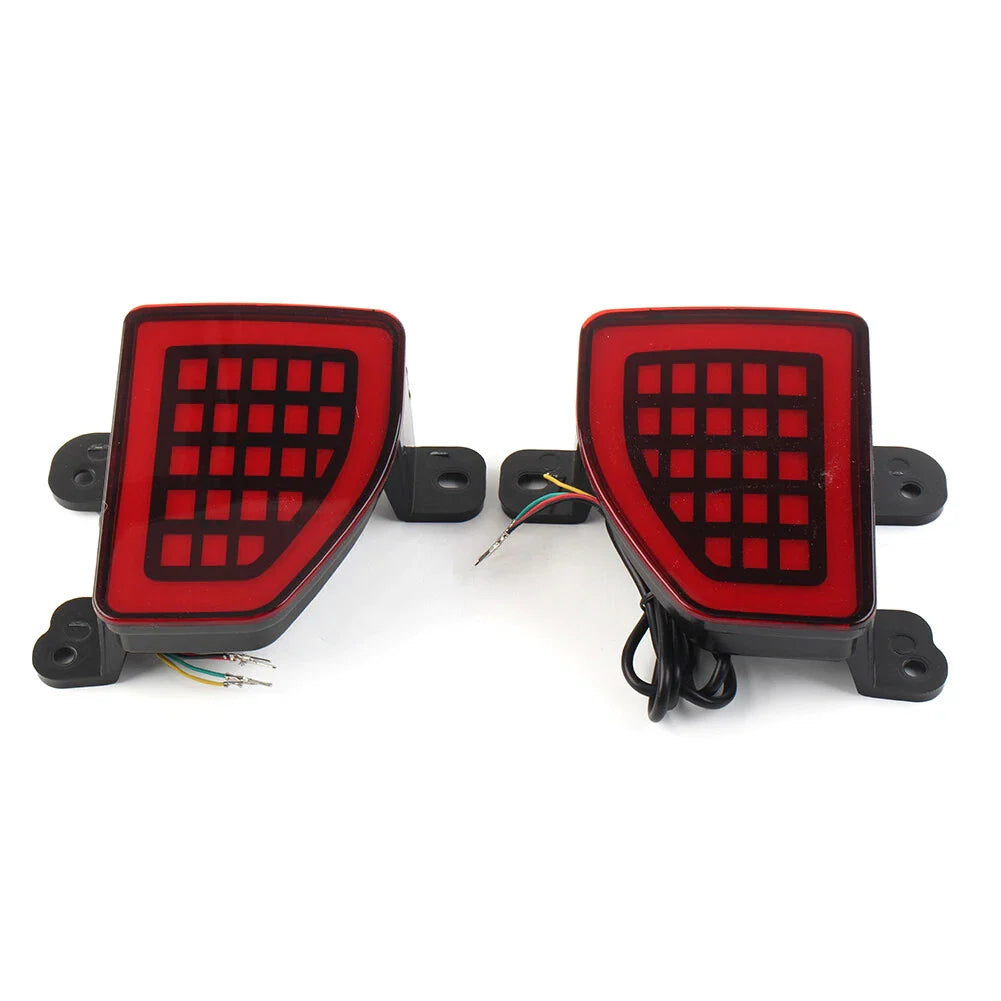 LED Brake Tail Light Sequential Turn Signal Lamp for Jeep Wrangler (2018-2022)