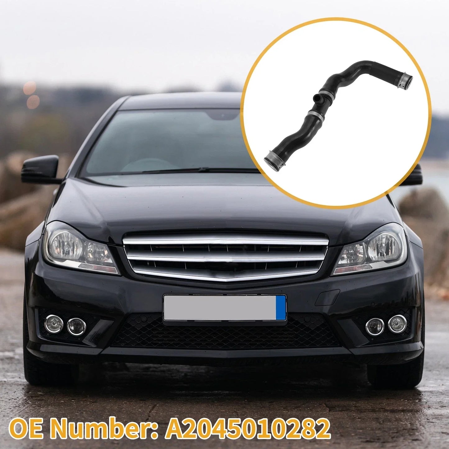 Radiator Hose for Mercedes-Benz C-Class S204 W204 (2007-2014)
