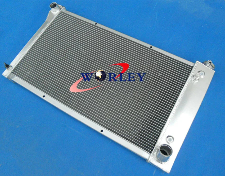 Aluminum Radiator & Fan for 1967-72 Chevy C/K Series Pickup Trucks