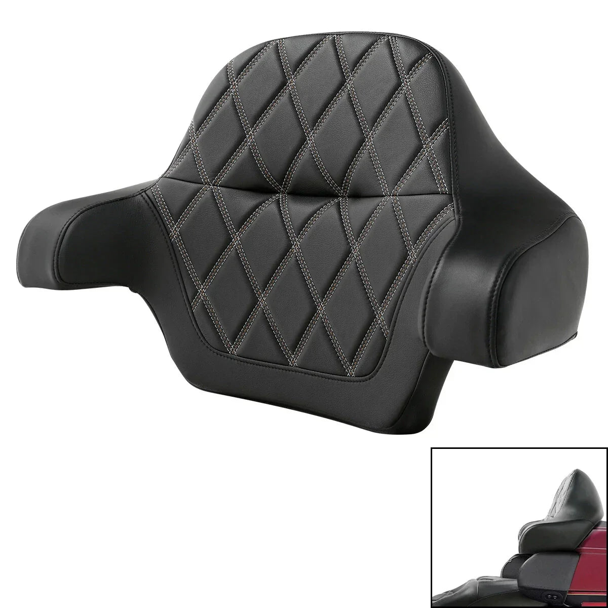 King Passenger Backrest for Harley Touring Electra Street Glide (2014-2025)