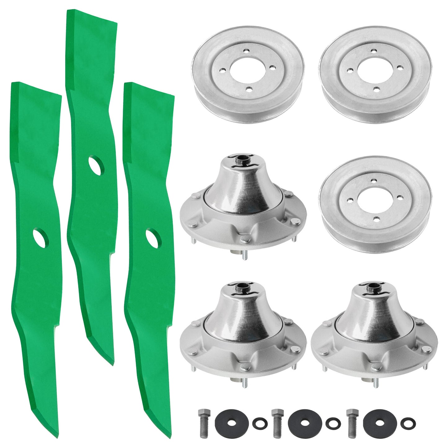Deck Spindle Blade Kit for John Deere Z510 Z710 Z915 Z920 (2000–2020)