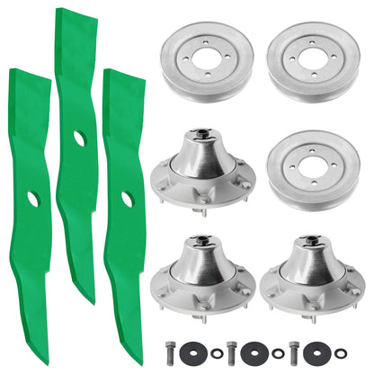 Deck Spindle Blade Kit for John Deere Z510 Z710 Z915 Z920 (2000–2020)