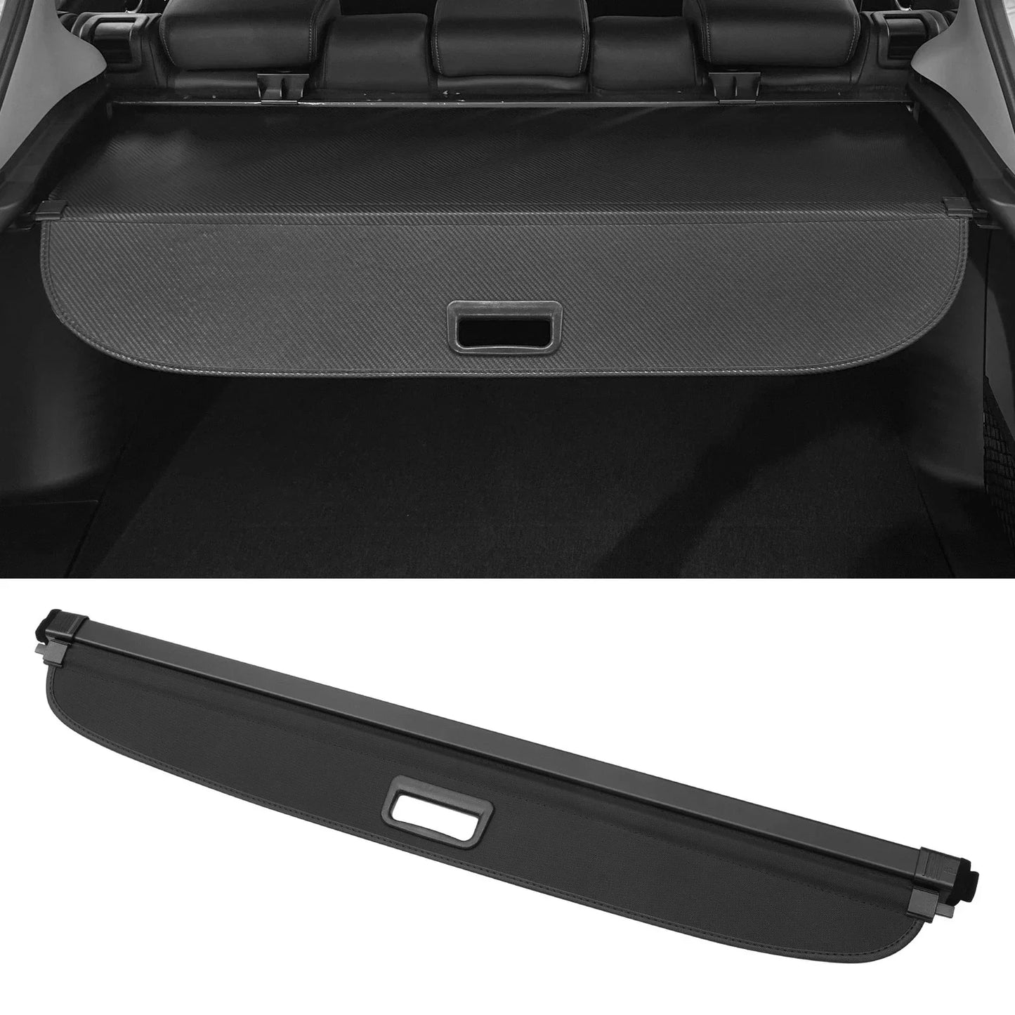 Retractable Cargo Cover for Mercedes-Benz Smart Fortwo (2010-2015) Gloss Black
