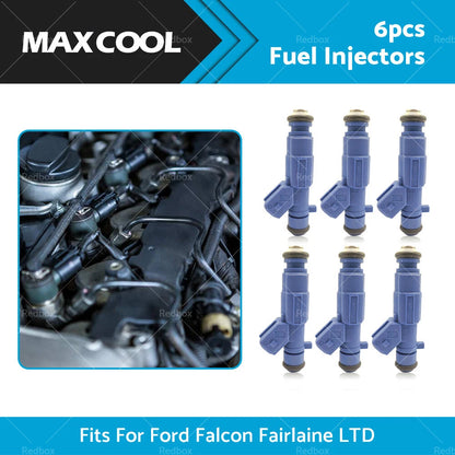 6 x Fuel Injectors for Ford BA BF Falcon XT Fairlane XR6 Territory (2002-2008)