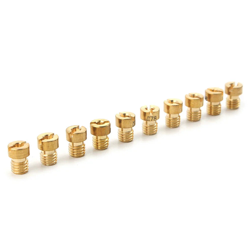 10x Main Jets Carburetor for PWK OKO CVK NSR KSR Injector Nozzle