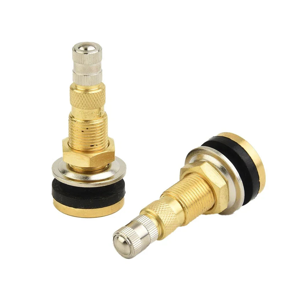 Valve Stem Pack / 2 x 1-7/8" / Air Liquid Tubeless Copper for Auto