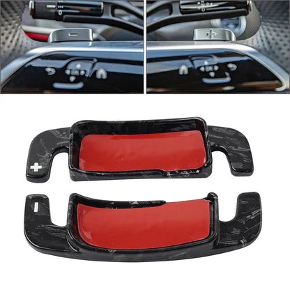 Steering Wheel Paddle Shifter Extensions for Benz A B C E S CLA GLB Class