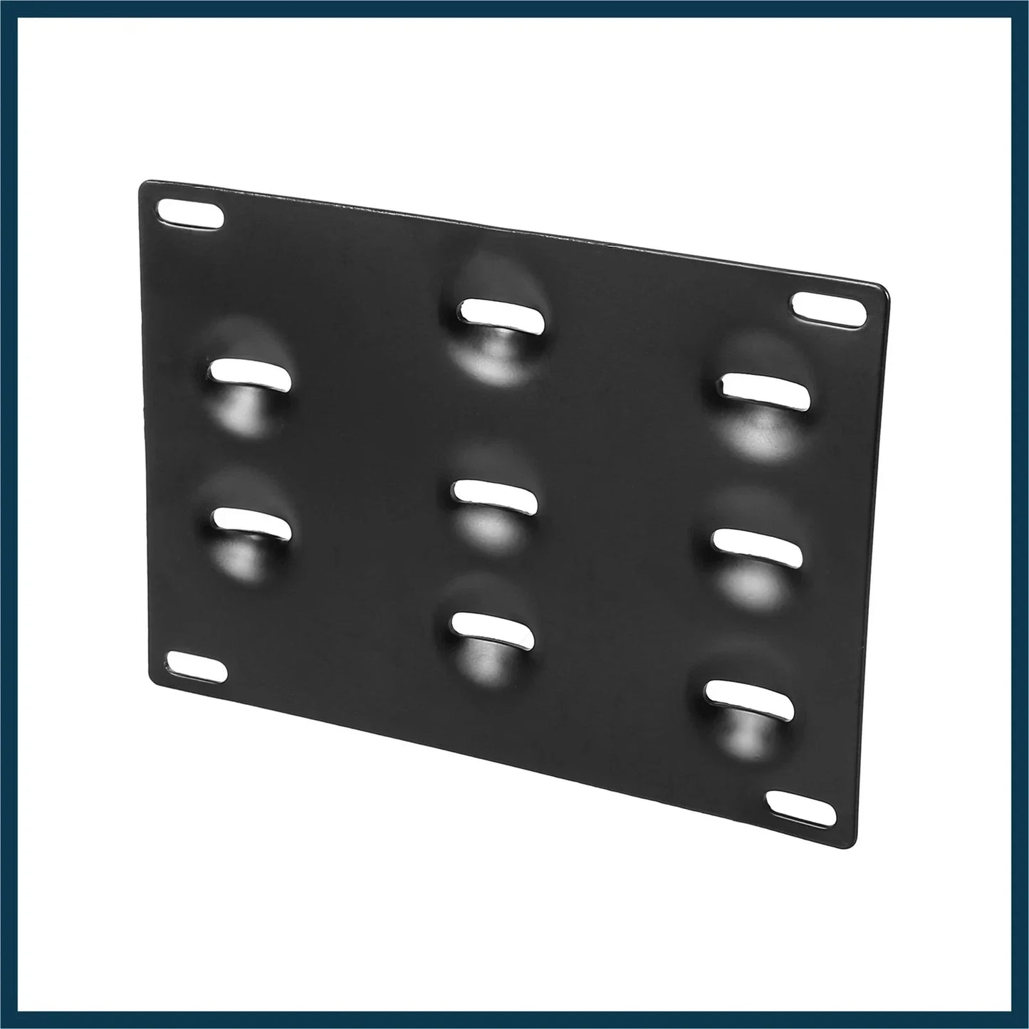 Bumper Tow Hook License Plate Mount Bracket for Mercedes